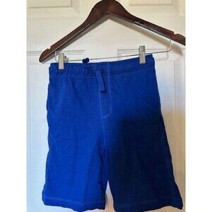 Gymboree Boys 10 Cotton Knit Shorts, blue NWT